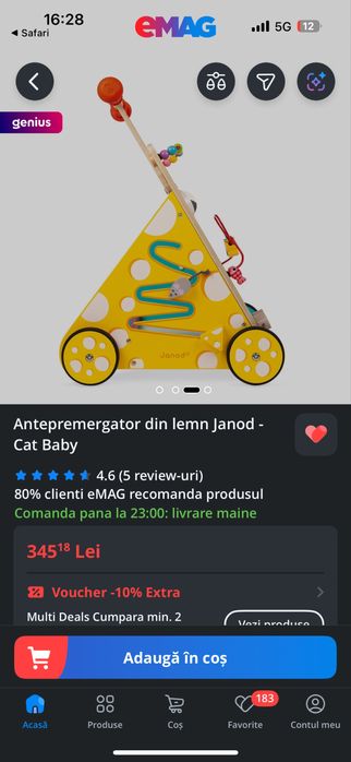 Antemergator Janod Chat ca nou