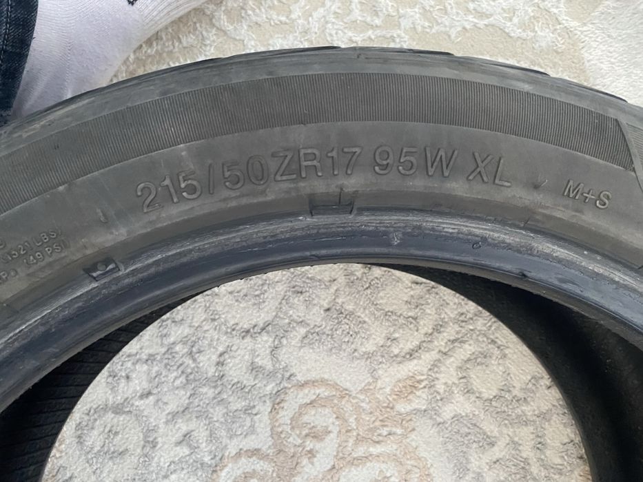 Продаи резину 215/50 Р17