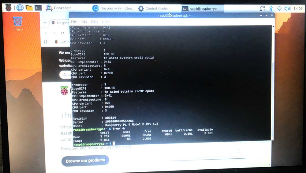 ROCK Pi 4 Plus 2GB / Raspberry Pi 4 Model B 4GB – Linux, Docker, Server