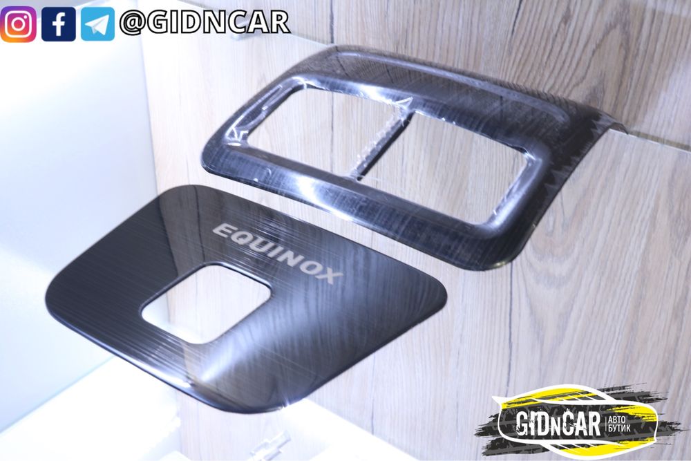 Накладка на задний воздуховод и USB Equinox