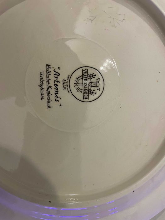 doua farfurii decorative vechi Villeroy&Boch Artemis