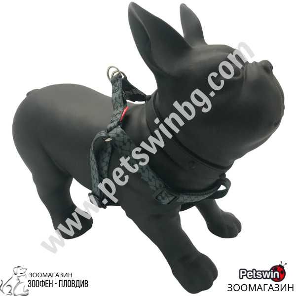 Нагръдник за Куче - Go Get Harness Neoprene - XS, S, M, L- Cuori Grigi