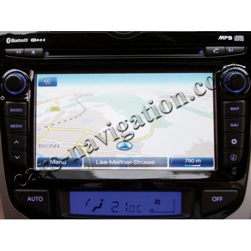 Ъпдейти навигация карти Хюндай Hyundai Santa Fe Veloster i20 i30 i35