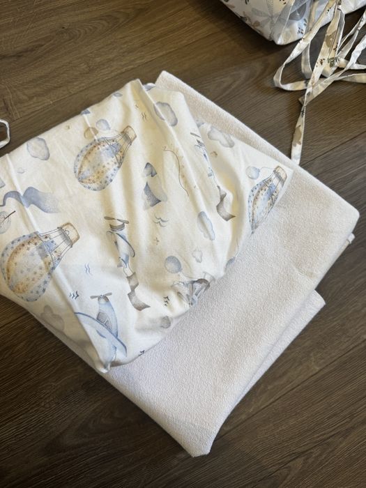 Детска кошара 120x60 + матрак, протектор и обиколници