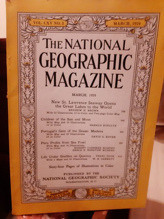 За колекционери списания Нешънал географик'