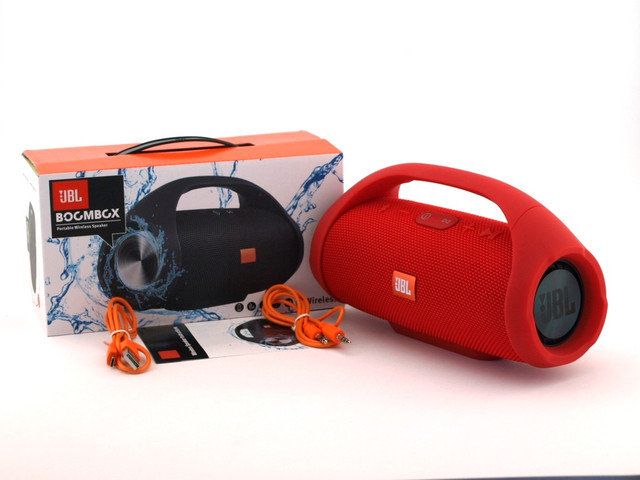 Преносима Тонколонка JBL BOOMBOX мощен бас 2*20W КОЛОНКА СПИЙКЪР