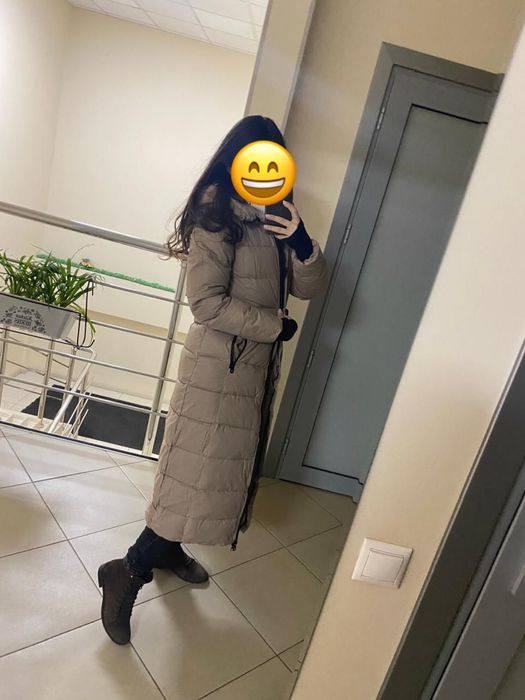 Куртка длинная зимняя