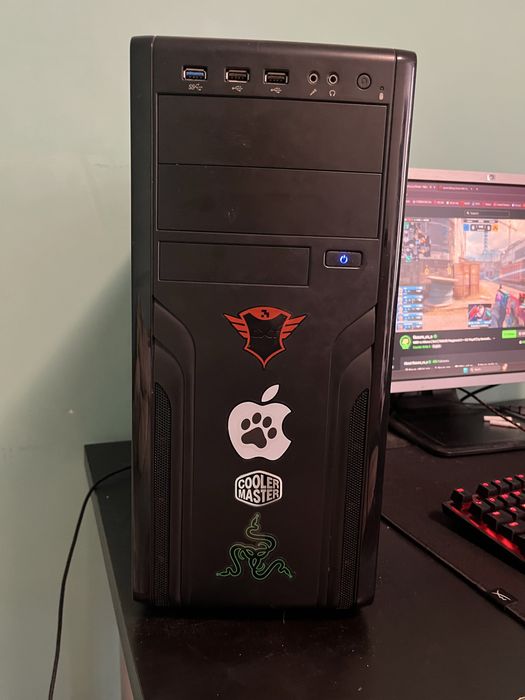 Компютър 1050 Ti / i3-8100 + Монитор
