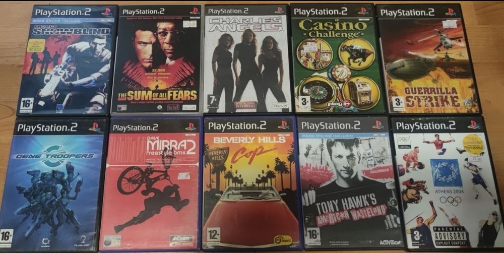 PS2-Игри/Всяка по 10 лева/