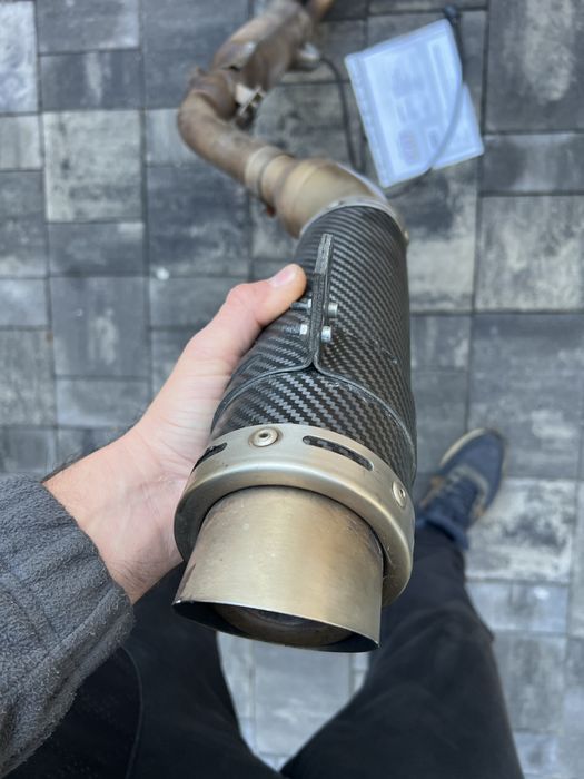 Suzuki gsr 750 galerie evacuare toba completa ixil carbon