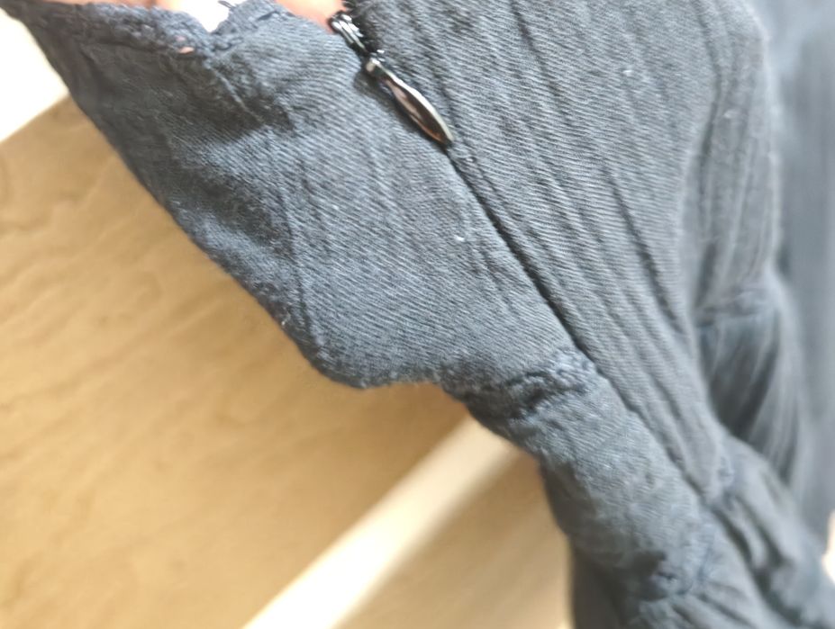 Черна лятна рокля ZARA