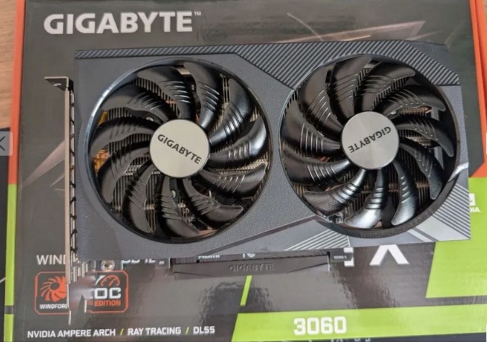 Видеокарта Gigabyte RTX3060 12GB