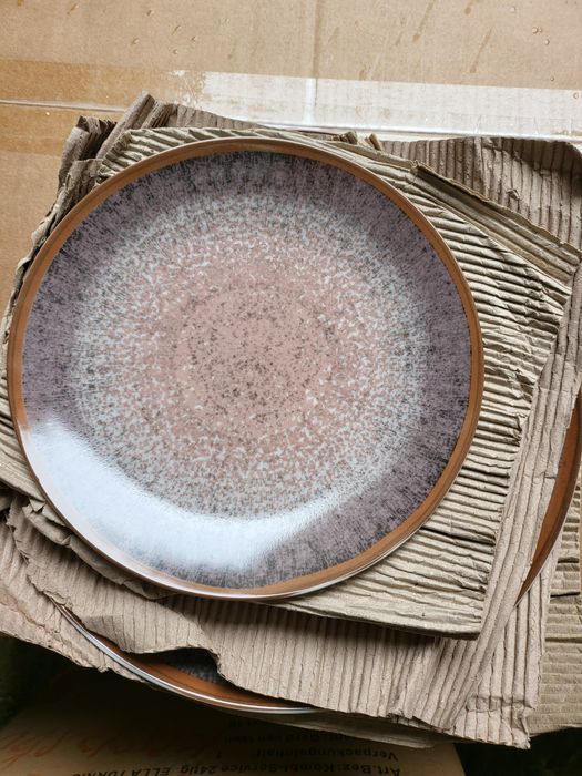 Комплект за хранене от порцелан van Well Ella 24 части Комплект чинии