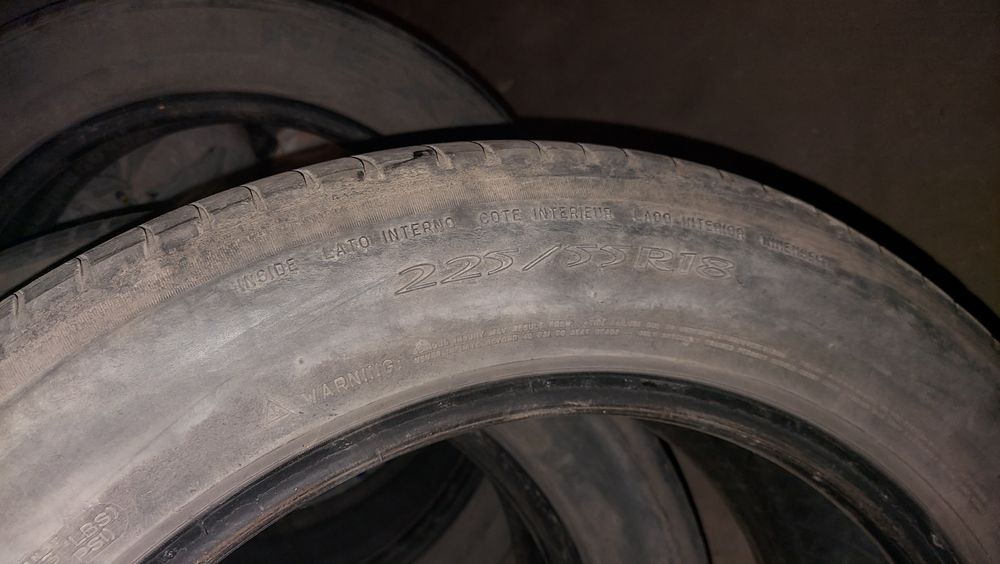 Шины летние 225/55/18