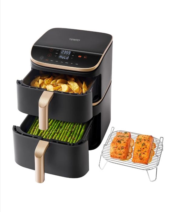 Friteuza cu Aer Cald Cosori Turbo Tower Pro Smart de 10.8 litri