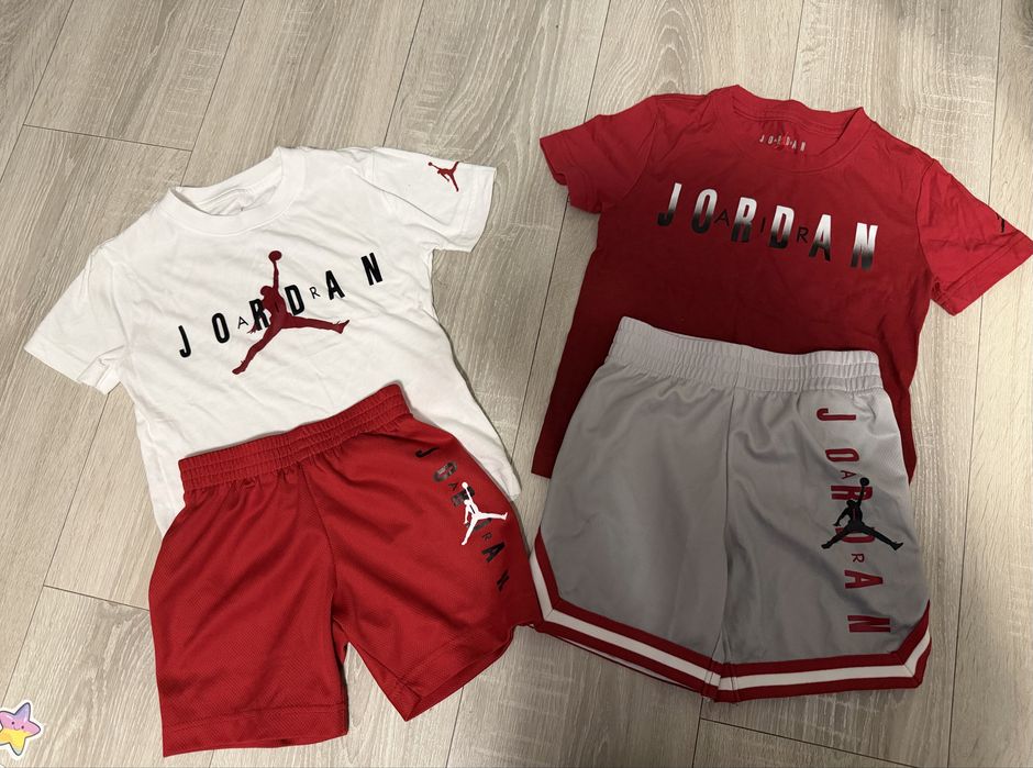 Lot 3 seturi jordan + adidas pt copii /98-104