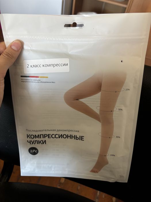 Компрессионные чулки размер М