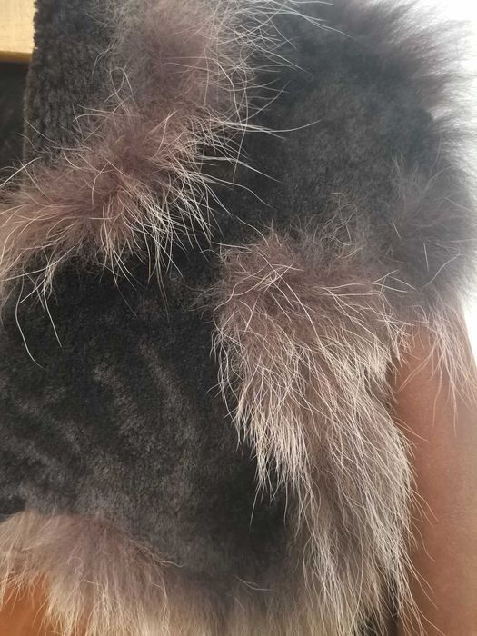 Кожухче от естествена кожа