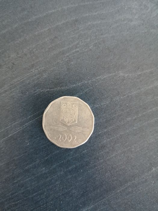 Moneda 5000 lei an 2002