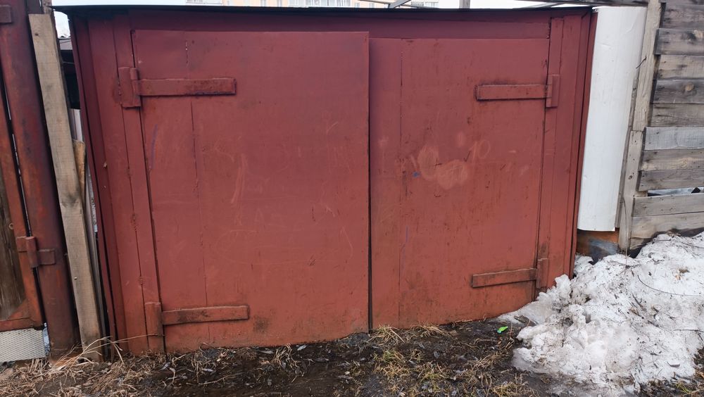 Металлический гараж 310*580