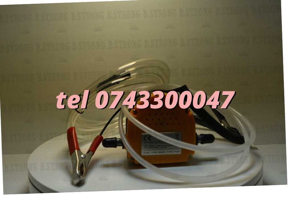 Mini Pompa Transfer Lichide 12V Pentru Motorina Si Ulei