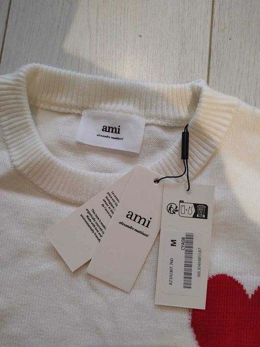 Bluza Ami Paris Alba (M) Noua cu eticheta | Livrare cu verificare