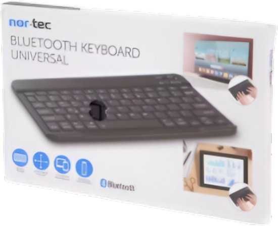 Nor-Tec  Mini Keyboard - Безжична  клавиатура с Bluetooth и USB