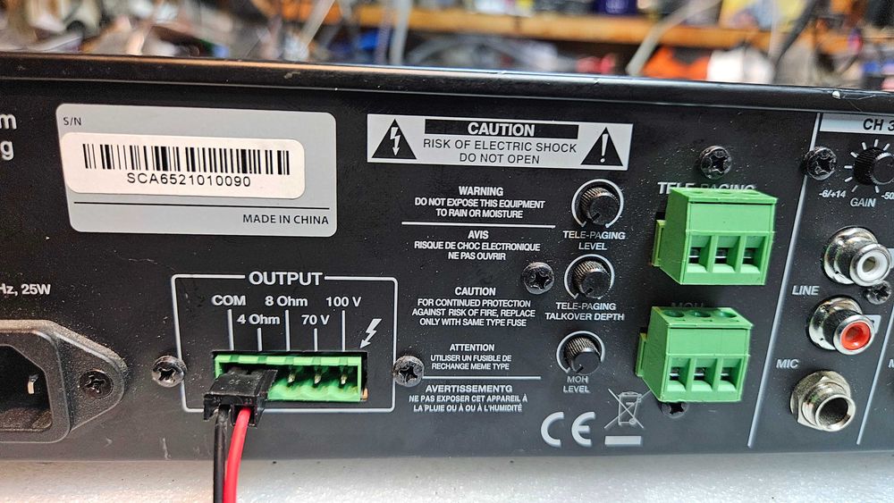 Schalltronic sca-65 Power amplifier 80 wati