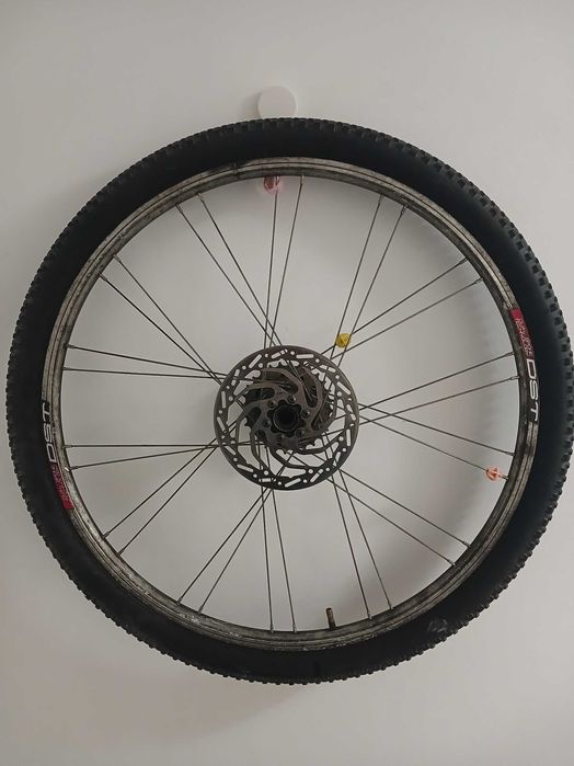 Roată Spate Bicicletă 26" MTB - Jantă DST Dual Spoke -