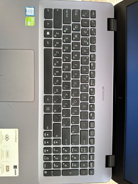 Asus x542u ноутбук