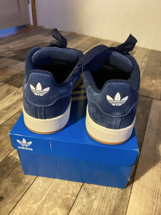 Adidas Campus 00s Bleumarin Alb Gum | Marimea 40.5 | NOU cu eticheta