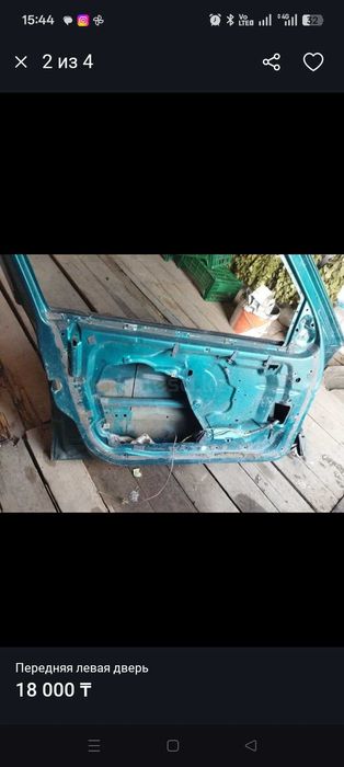 Коробка БМВ е 36 и передняя левая дверь