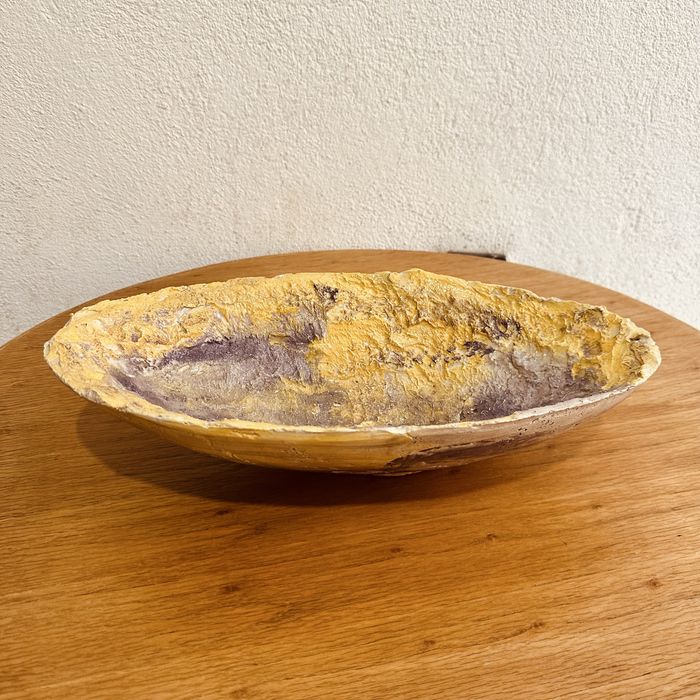 Ръчно изработена ретро артистична керамична купа