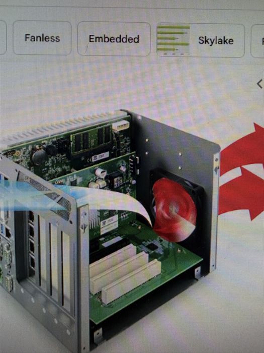 Mini pc nuvo 6002 fanless i7