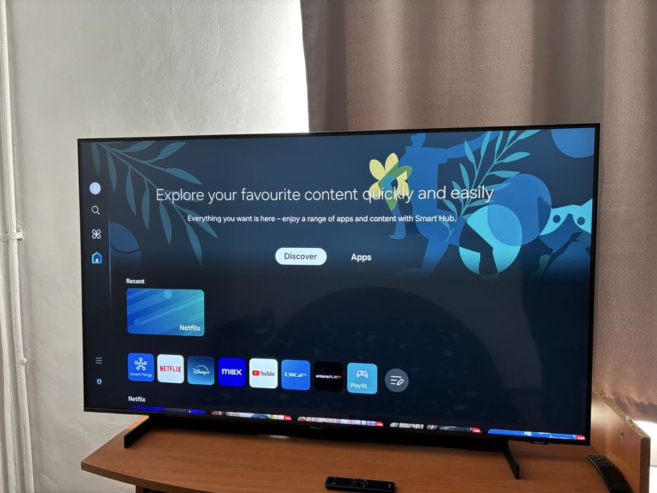 Tv Samsung CU8000 138cm 4k