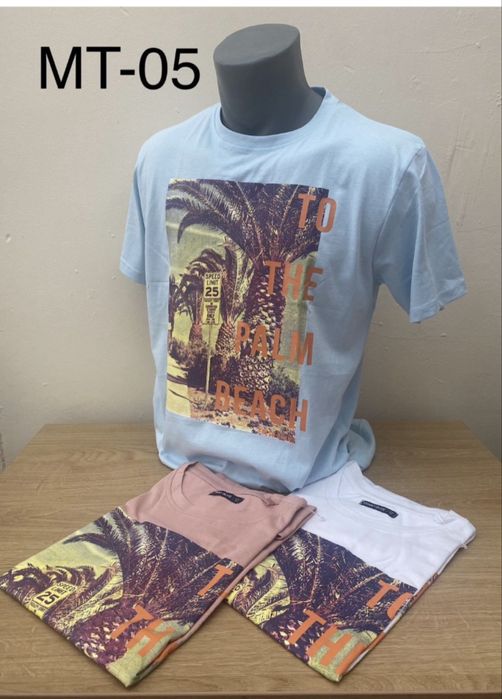 Мъжки тениски на едро 6 бр в серия-15 евро