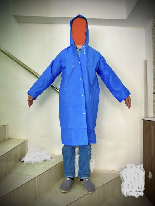 Дождевик плащ. Ёмґирдан химоя плашлари