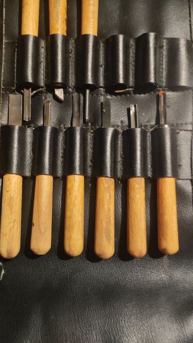 Набор стамесок СССР штихель