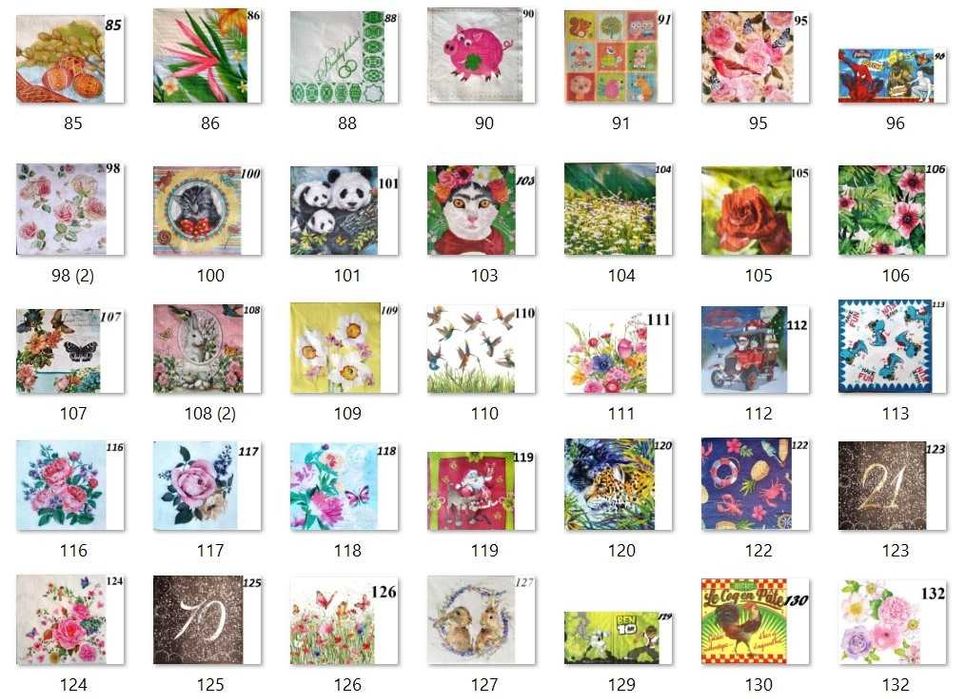 300 броя салфетки