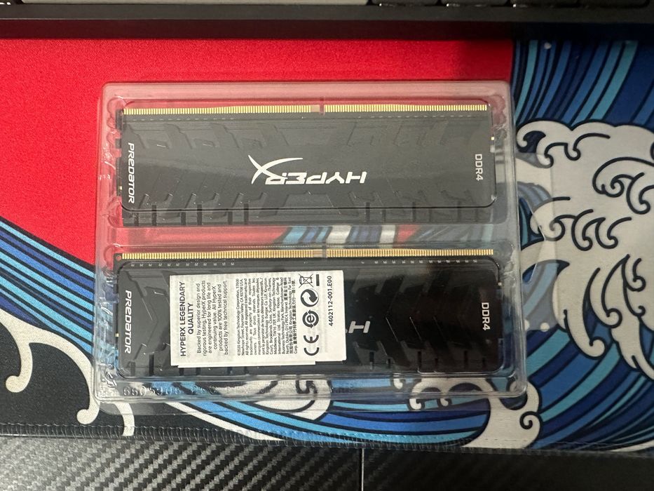 Vand 2x8 gb ram HyperX Predator ddr4 3000mhz