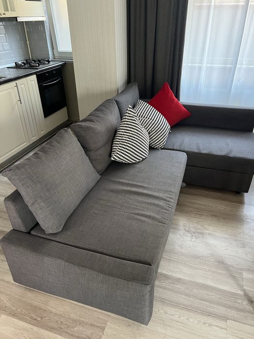 Canapea extensibilă gri – 90 x 225 x 42 cm | 5 bucăți disponibile