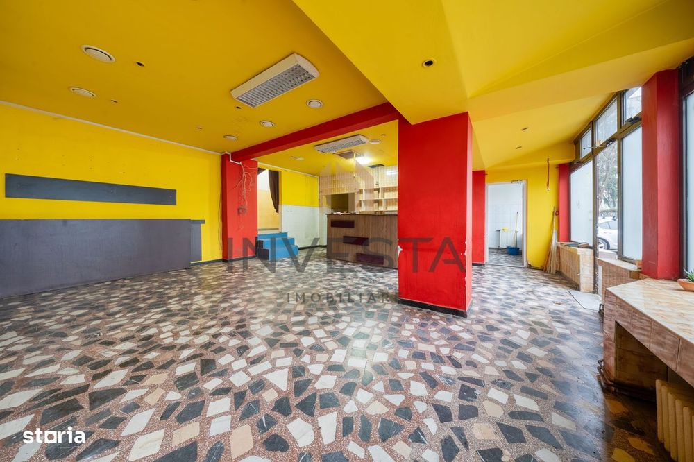 Spatiu comercial de inchiriat -  compartimentat - 125 mp – Manastur