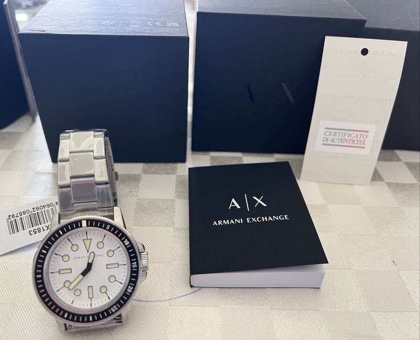 Ceas armani exchange nou + altele  hugo guess fossil atlantic tommy