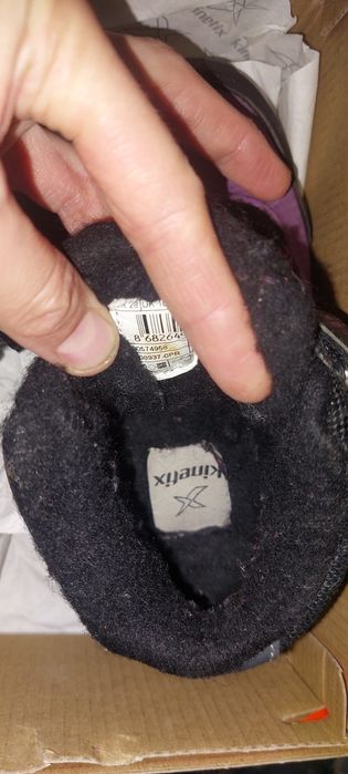 Тёплая обувь для девочки