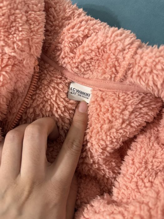 Кофта тедди на девочку