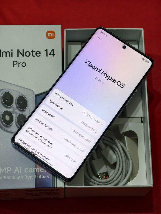 Redmi Note 14 Pro 512 gb Ram 12