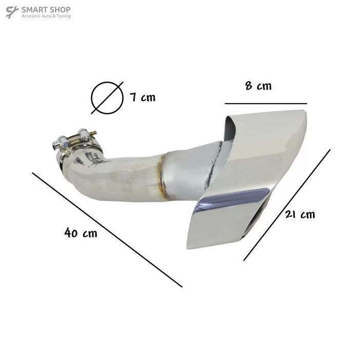 Tobe Ornamente Sistem de evacuare BMW X6 E71 (2008-2014) V8 Design