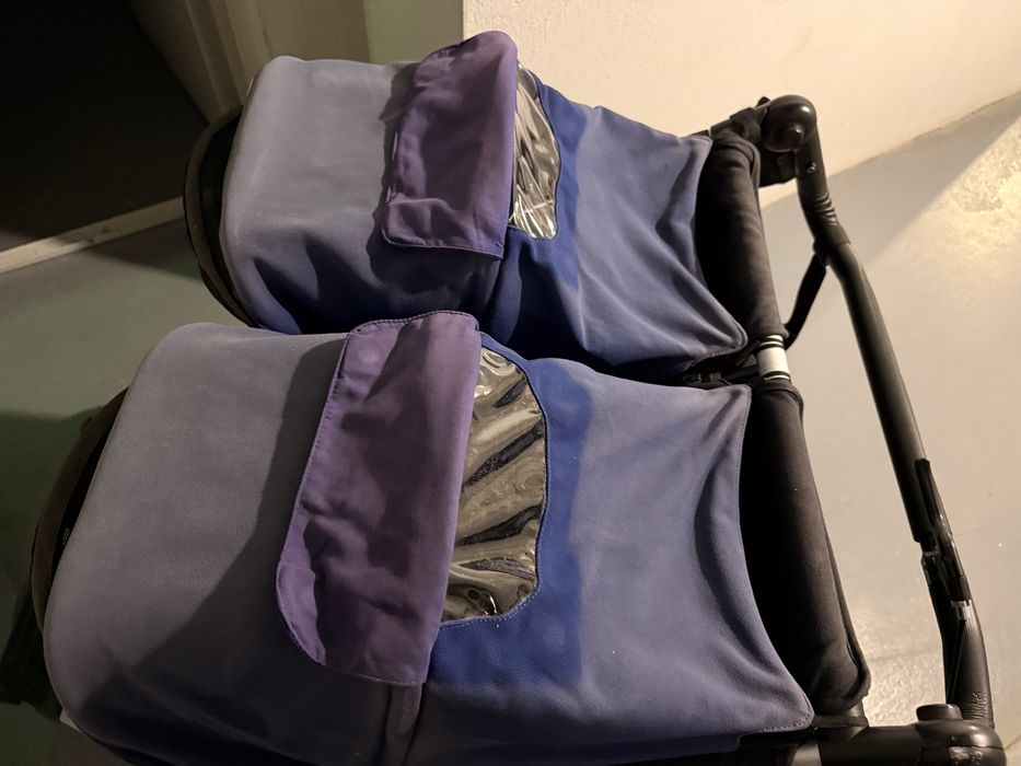 Бебешка детска количка за близнаци Mountain Buggy