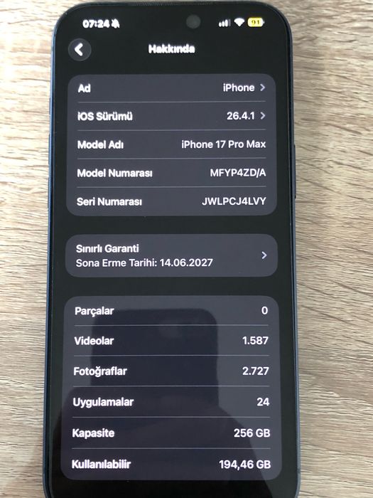 iphone 17 pro max 256 gb