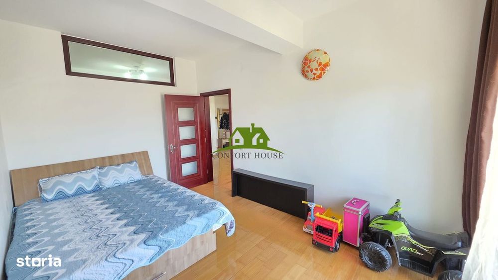 AP. 95mp la Et.2 cu 3 camere si 2 balcoane -complet utilat-zona Nord